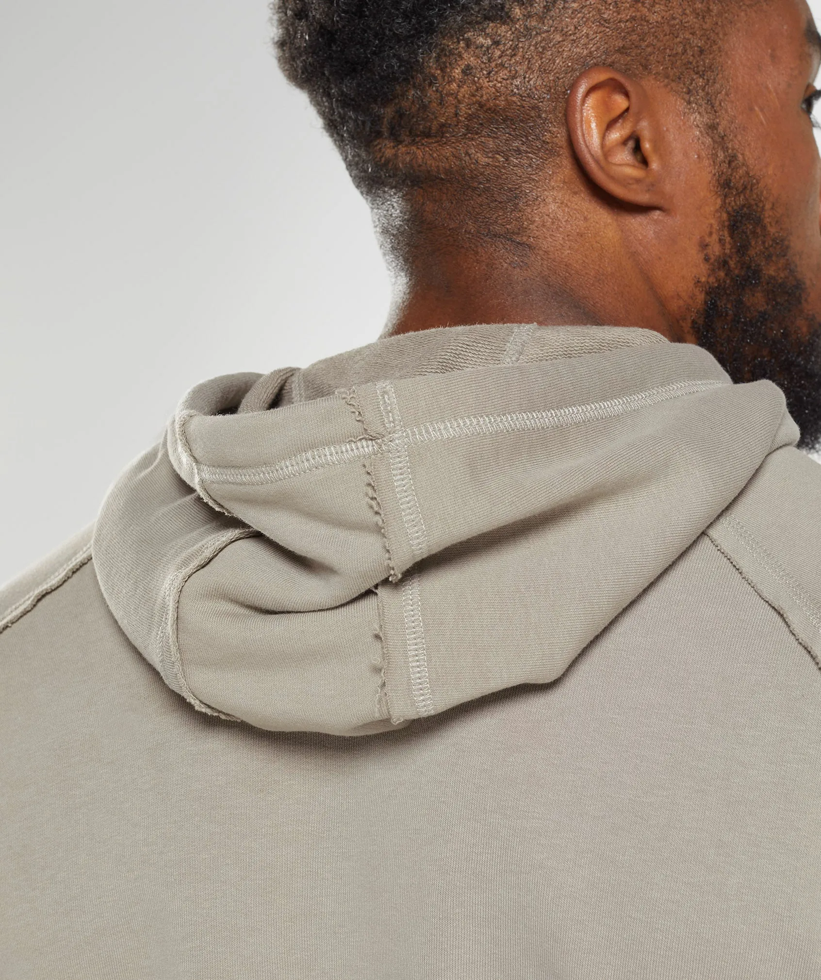 Gymshark Legacy Hoodie - Ecru Brown