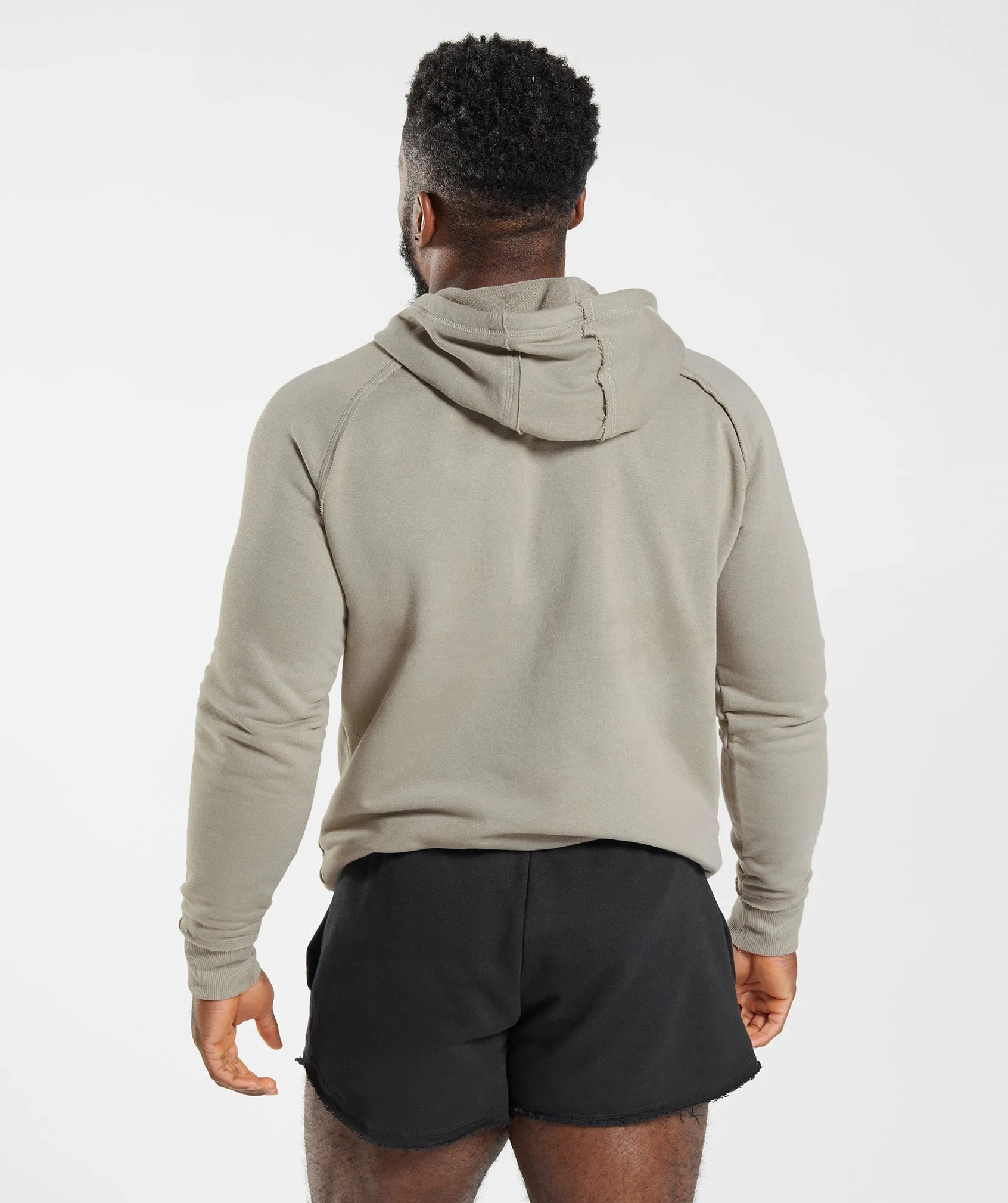 Gymshark Legacy Hoodie - Ecru Brown