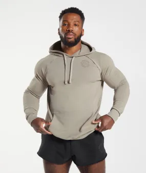 Gymshark Legacy Hoodie - Ecru Brown