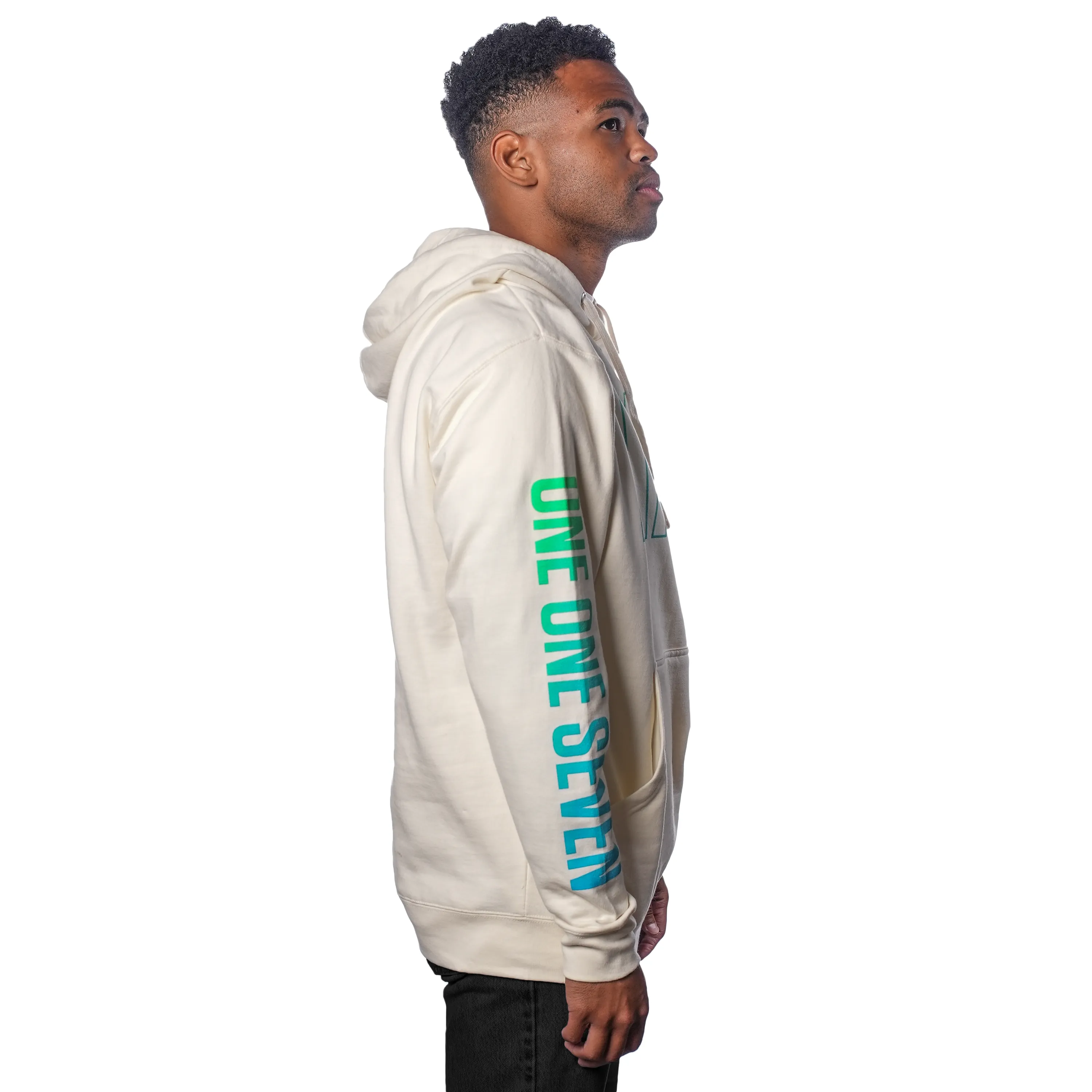 Halo One One Seven Cream Pullover Hoodie