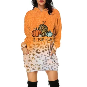 Haunted Mess Hoodie Halloween Sweatshirt Dress | Spooky Halloween outfit | Midi Sweater Dress