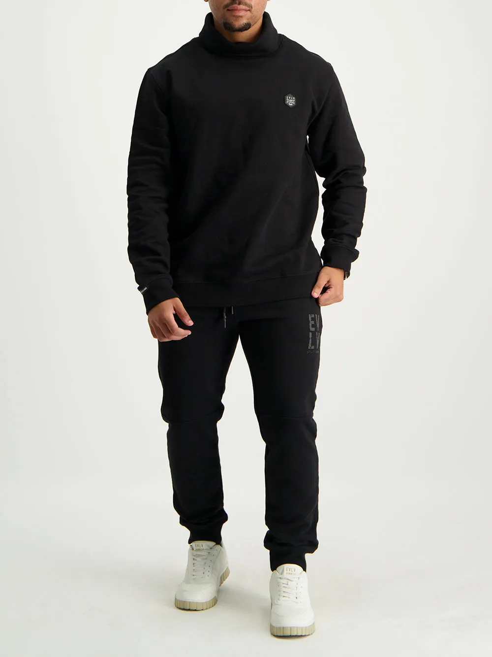 HAWKS POLO NECK SWEATER