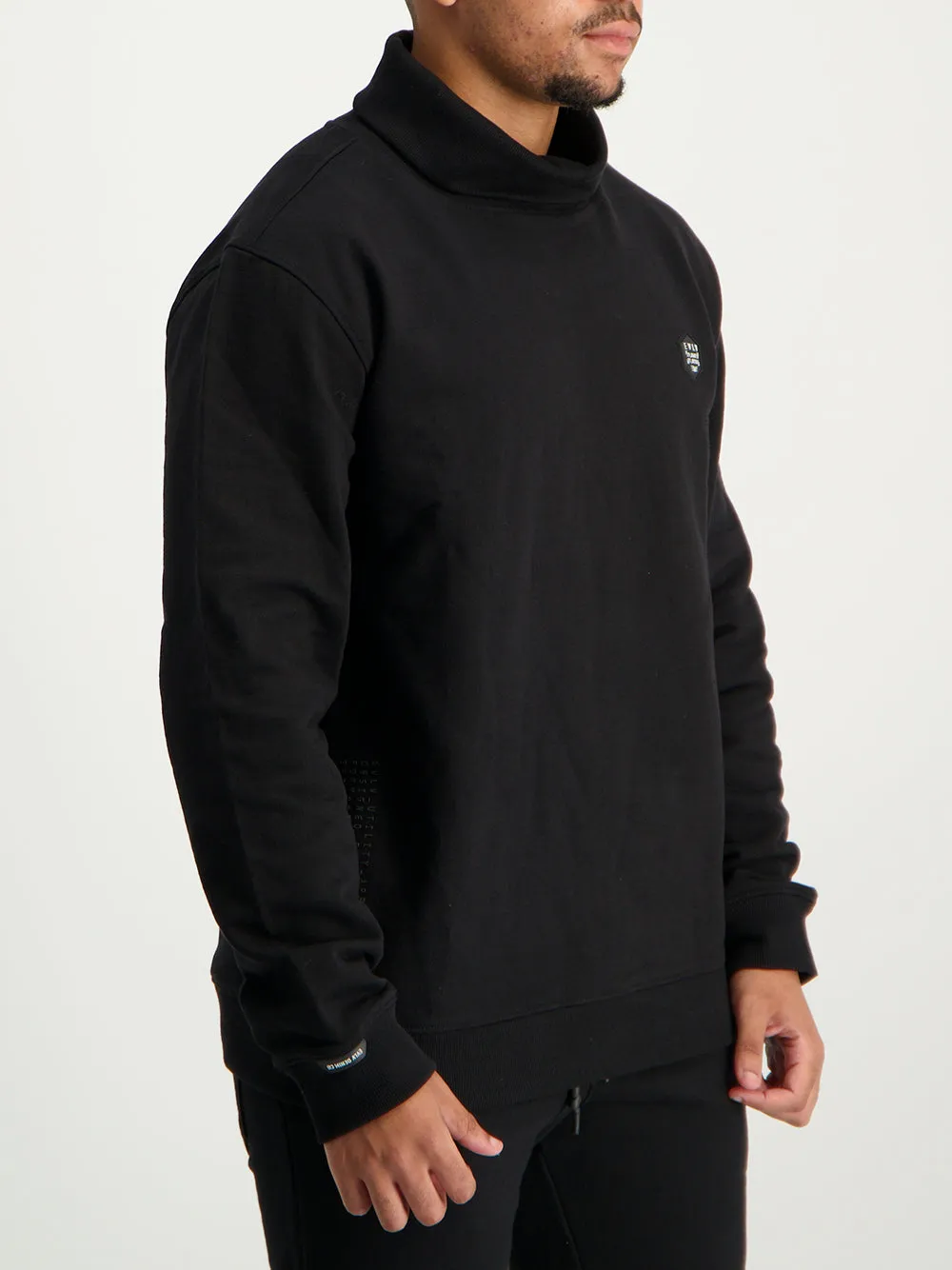 HAWKS POLO NECK SWEATER