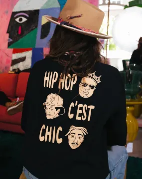 Hip Hop C'est Chic Sweater Black