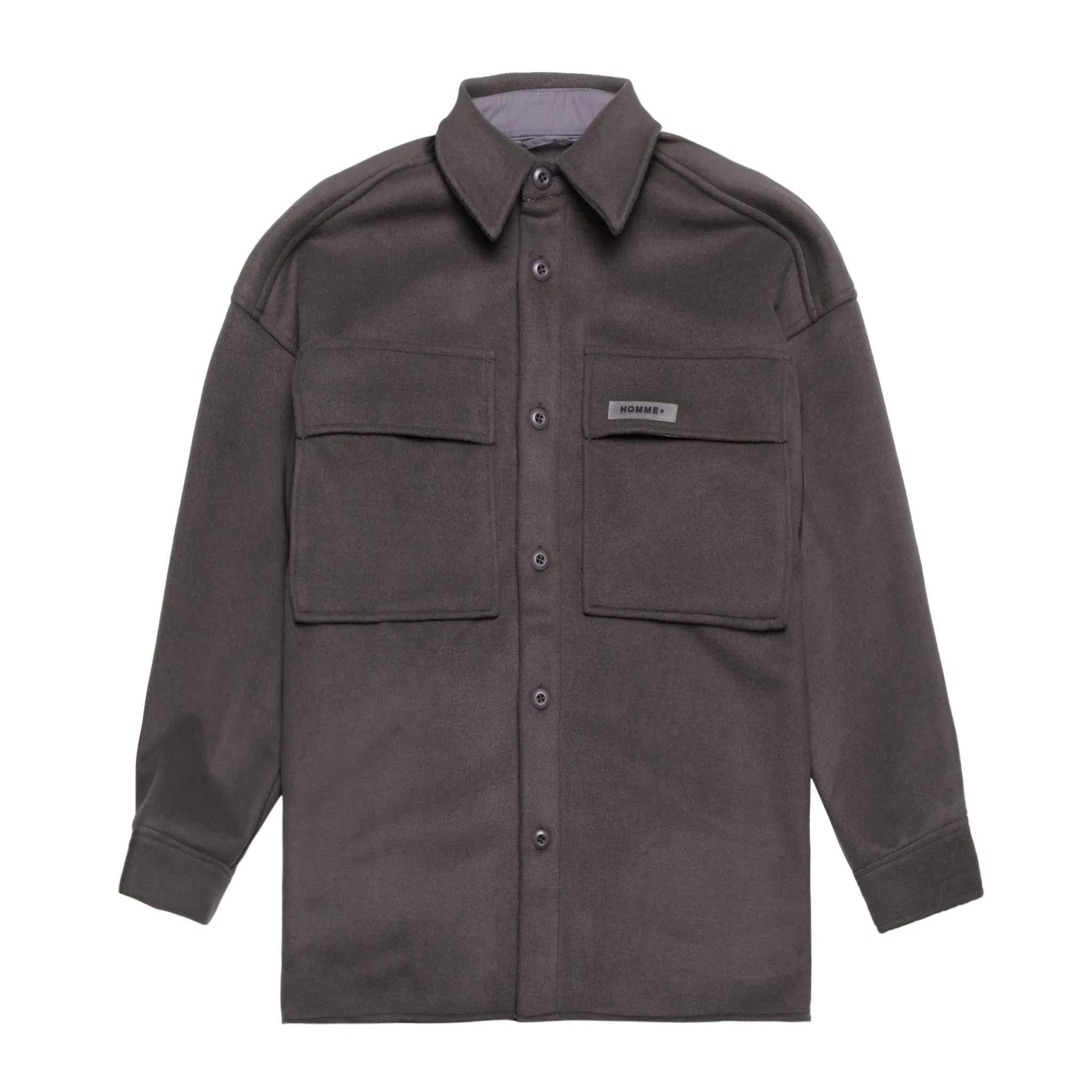 HOMME  Oversized Shirt Taupe