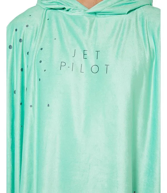 Jetpilot Youth Hoodie Towel - Mint