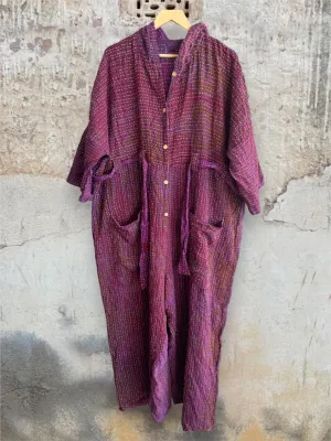 Kantha Zen Hoodie Jumpsuit 0224 211