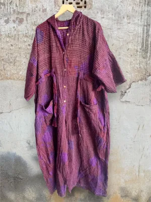 Kantha Zen Hoodie Jumpsuit 0224 319