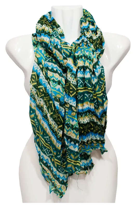 Ladies Printed Fall / Spring Scarves Wholesale