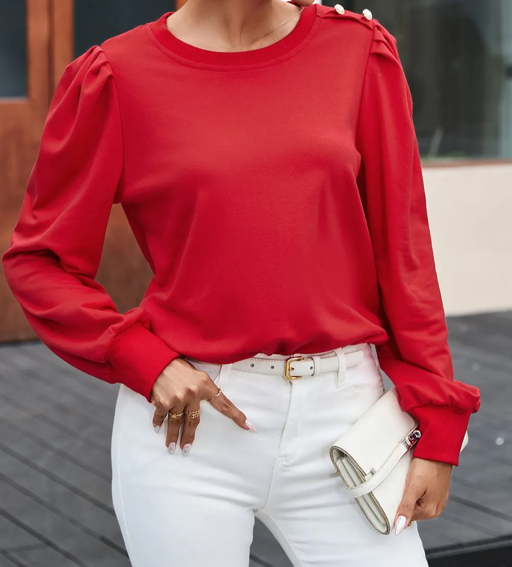 LADY IN RED TOP