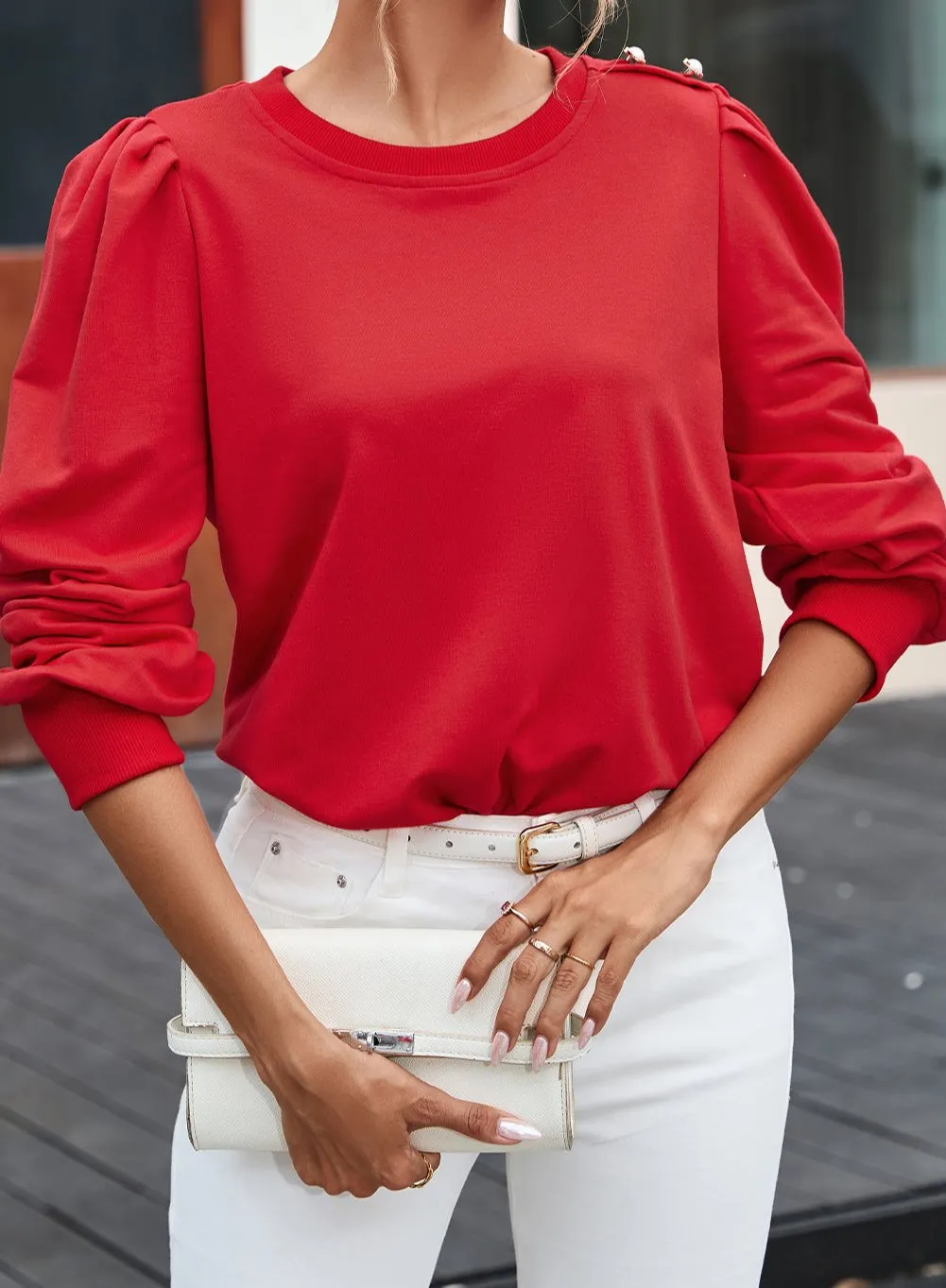 LADY IN RED TOP