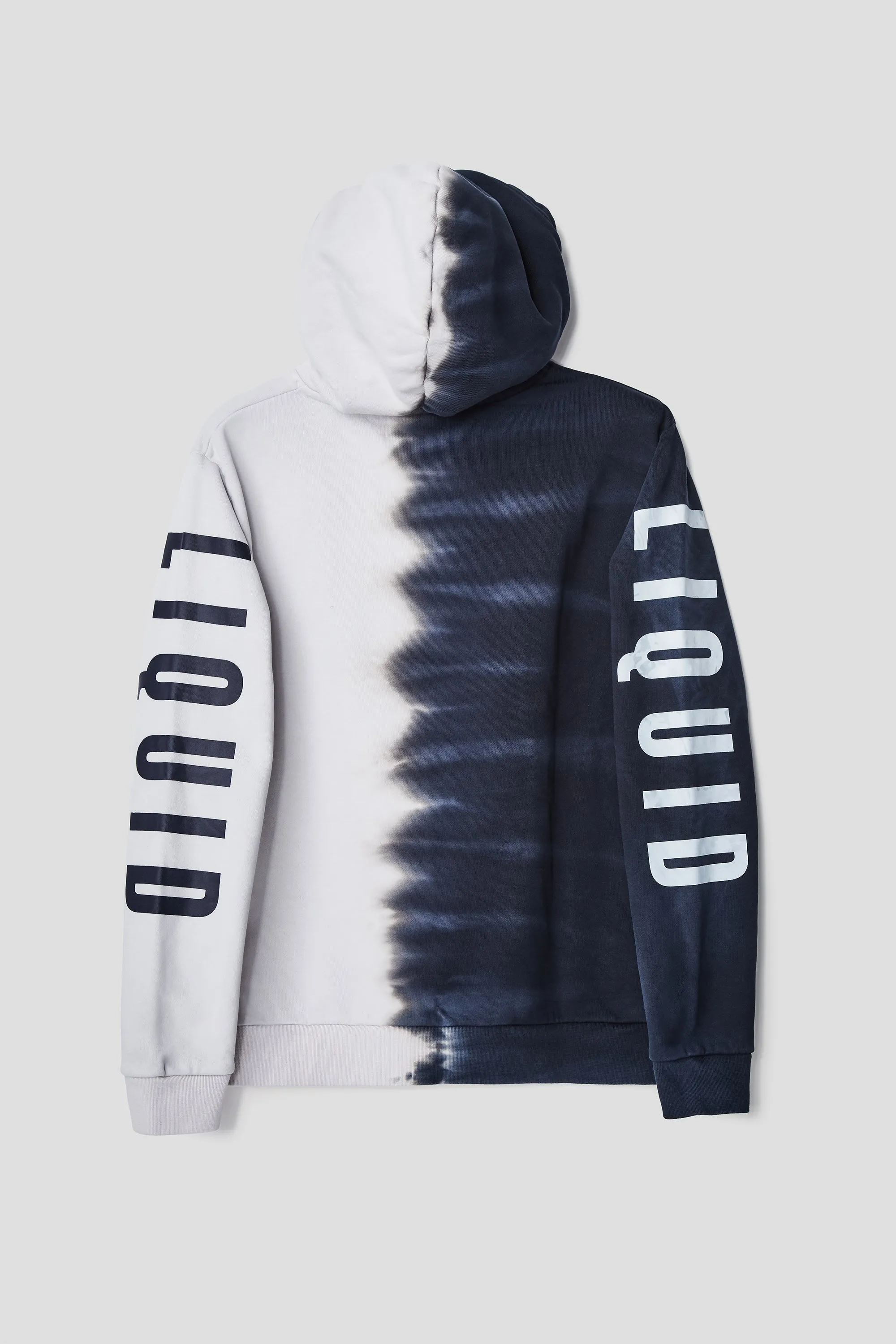 LIQUID HERITAGE HOODIE - VERTICAL DIP DYE