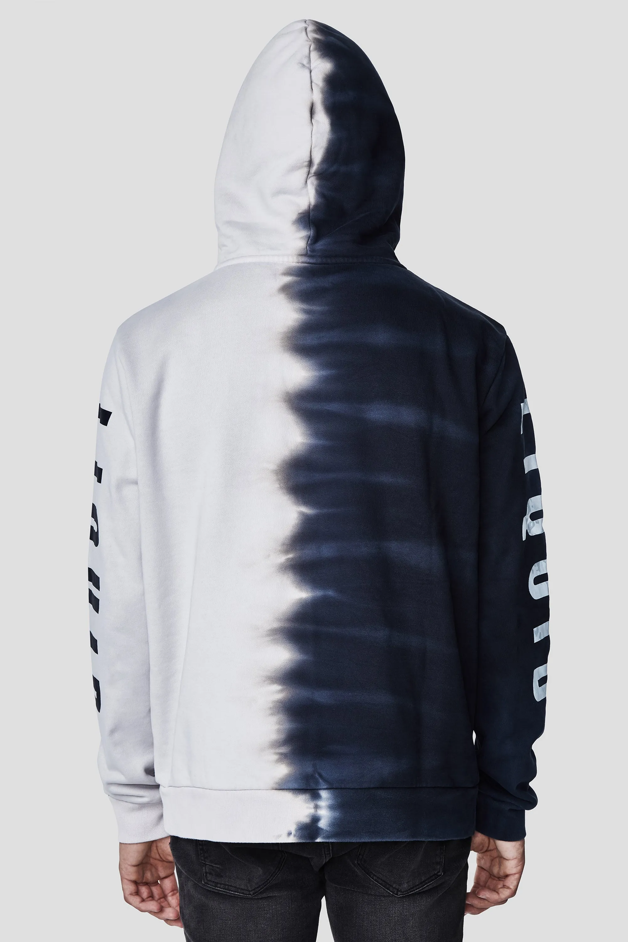 LIQUID HERITAGE HOODIE - VERTICAL DIP DYE