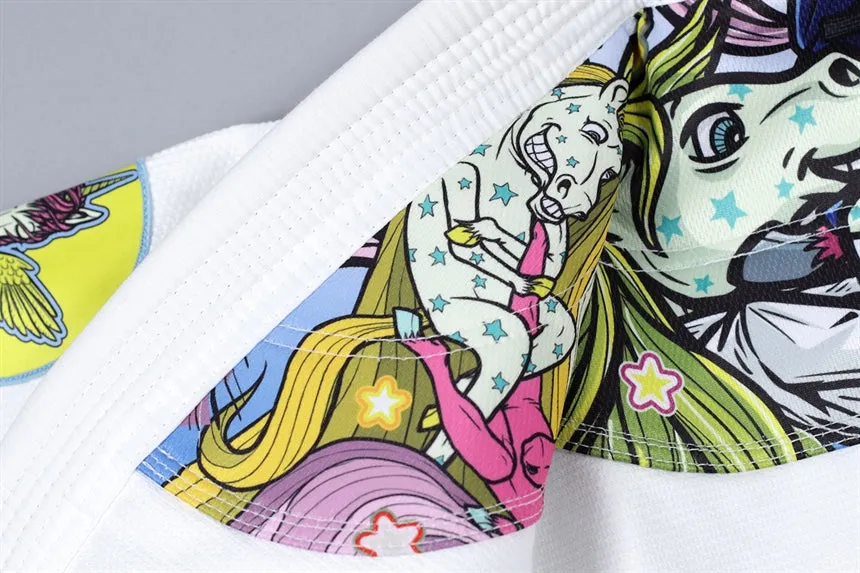 Meerkatsu "Zen Unicorn" BJJ Gi - White