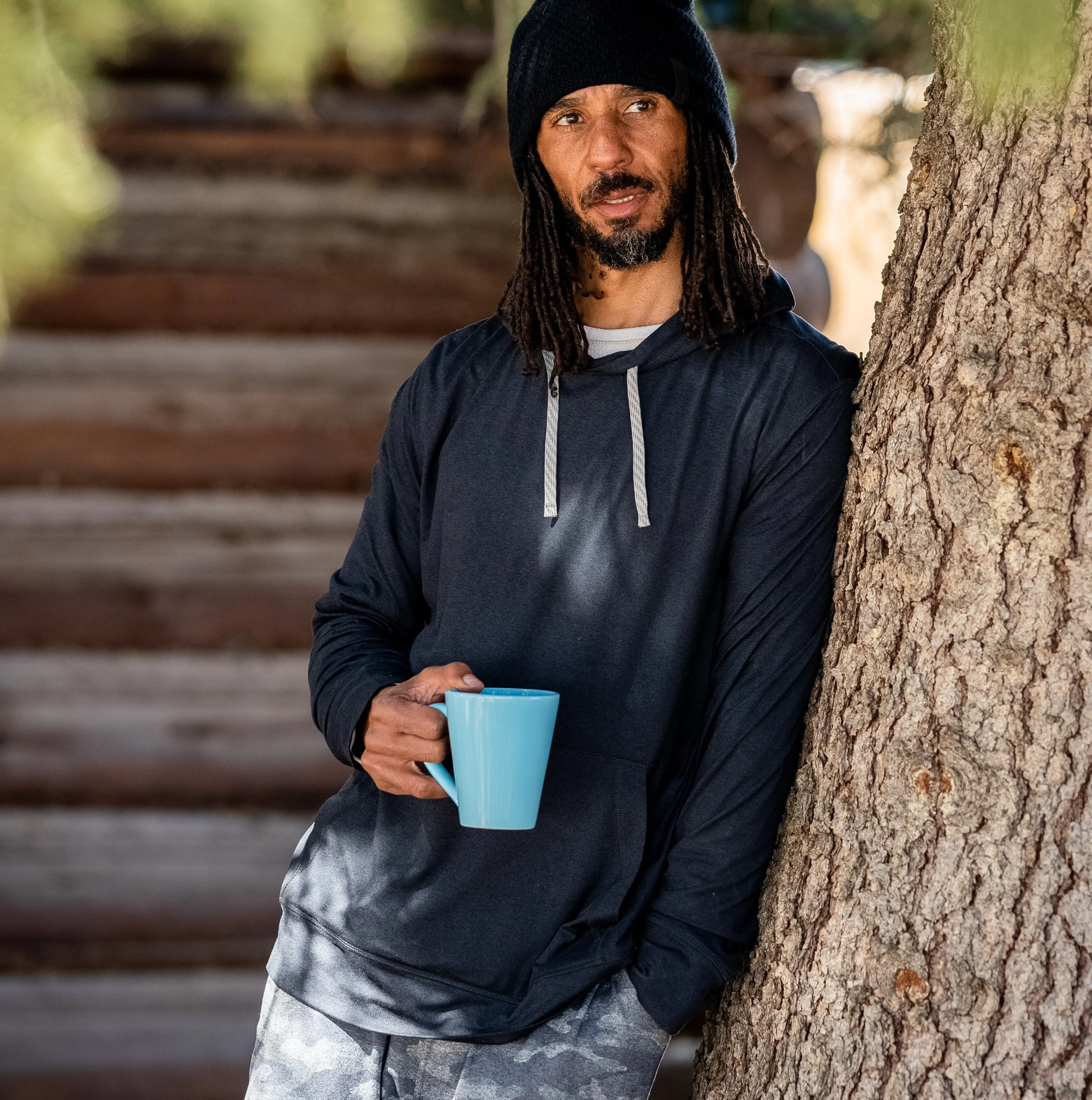 Men's Sueded Flex Hoodie