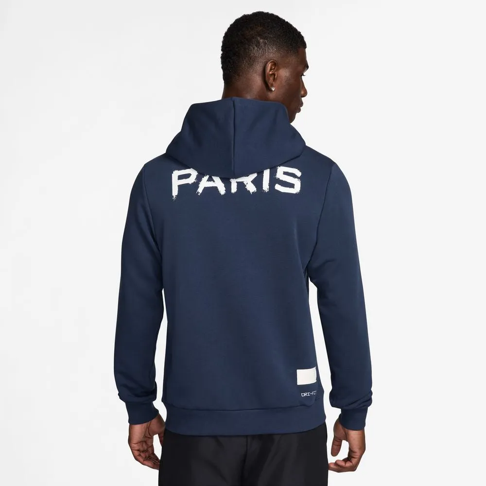 Nike Paris Saint-Germain 2024/25 Standard Issue Dri-FIT Soccer Pullover Hoodie