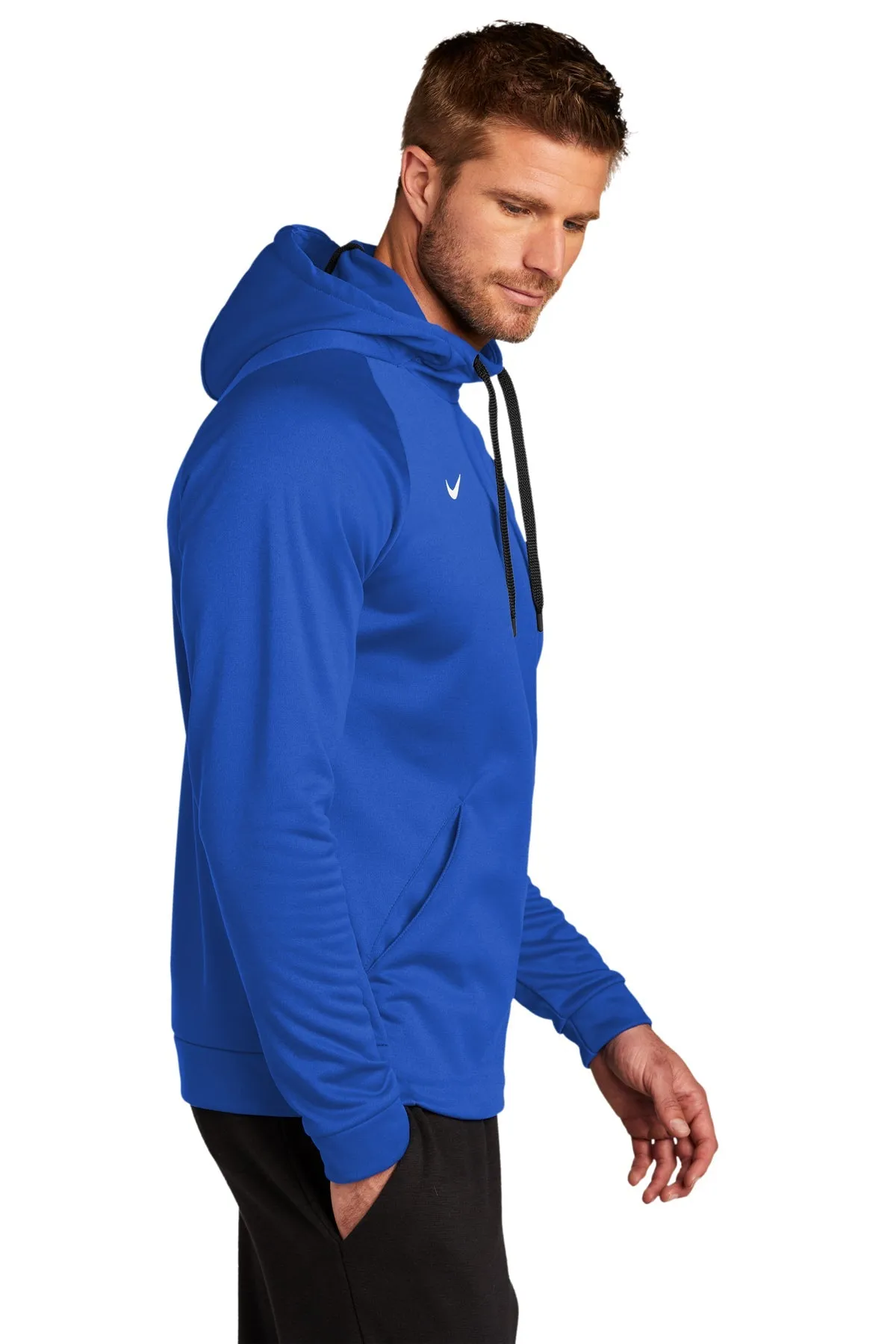 Nike Therma-FIT Fleece Custom Hoodies, Team Royal