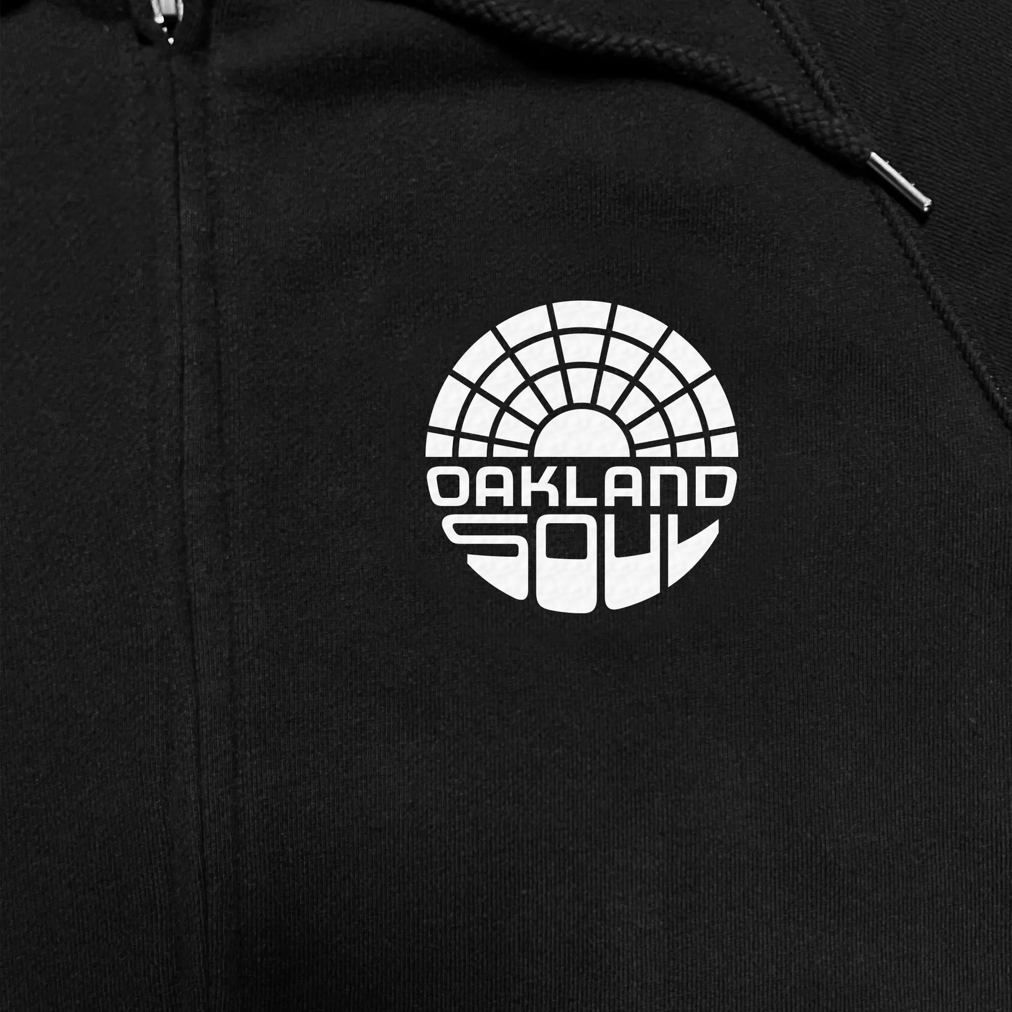 Oakland Soul Logo Zip