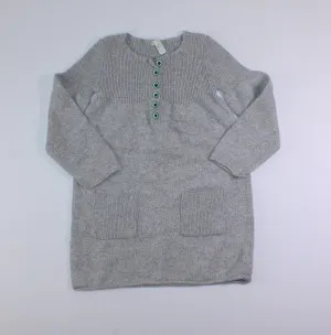 OLD NAVY GREY SWEATER DRESS 4Y PRE-LOVED