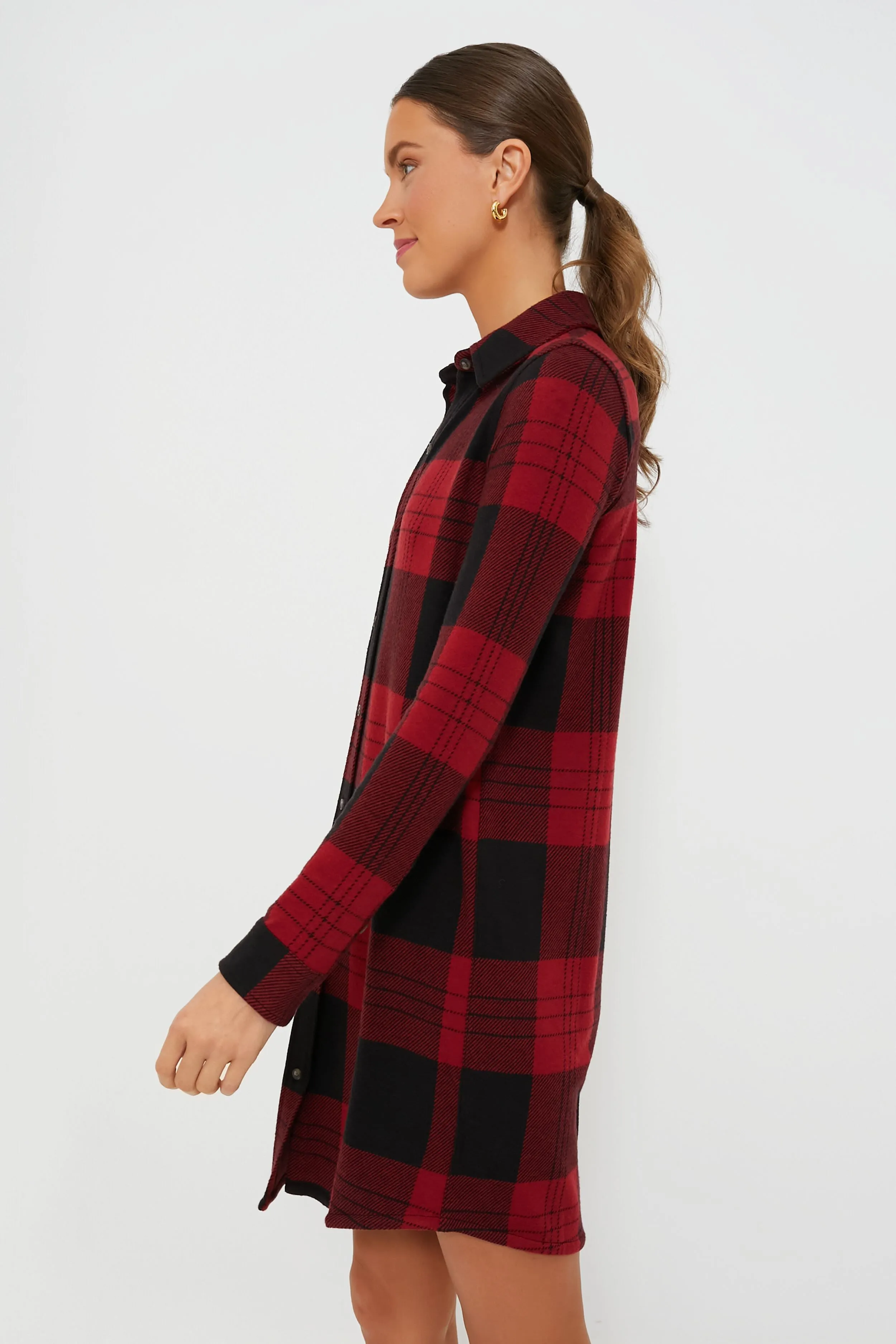 Orchard House Plaid Legend Sweater Dress