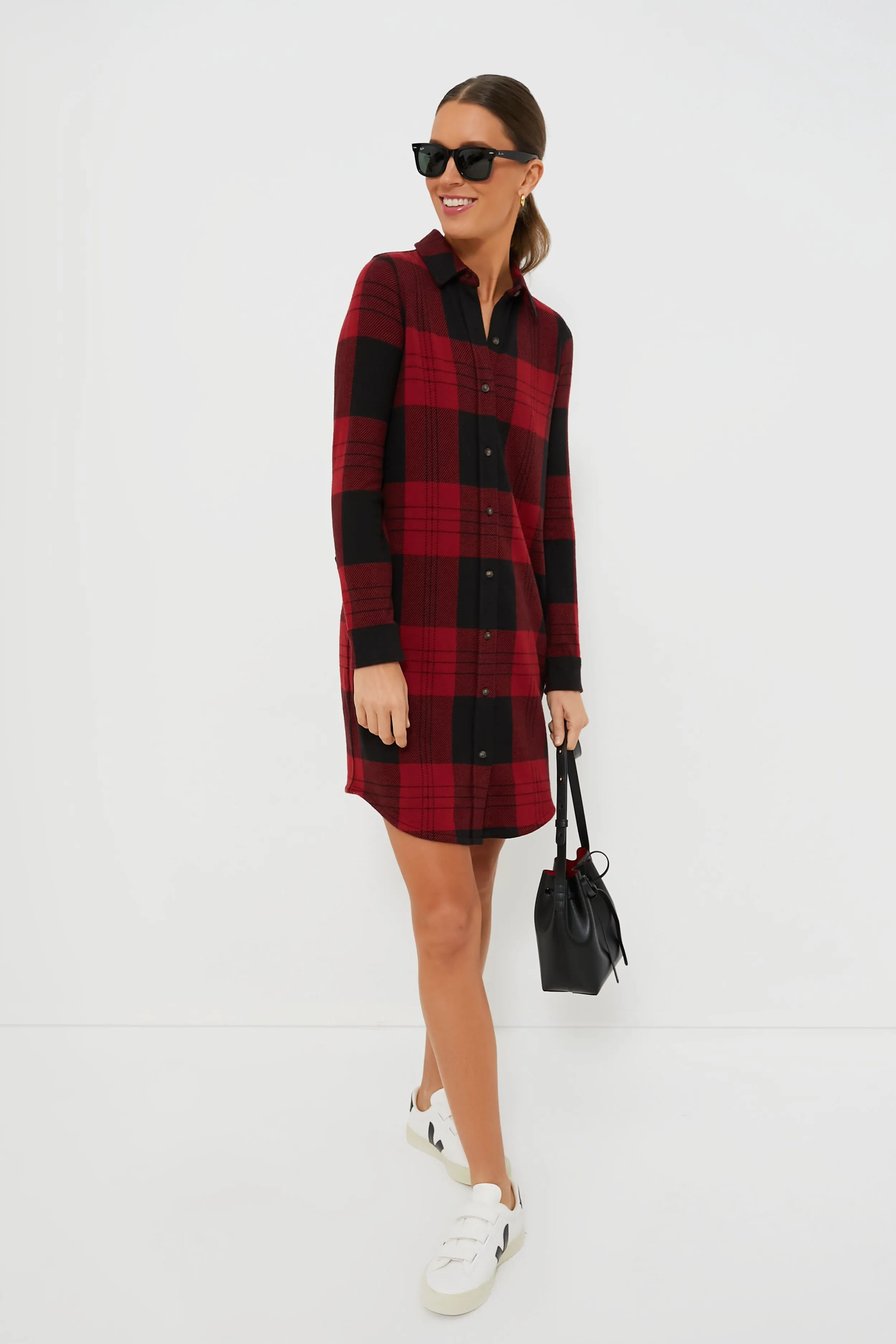 Orchard House Plaid Legend Sweater Dress