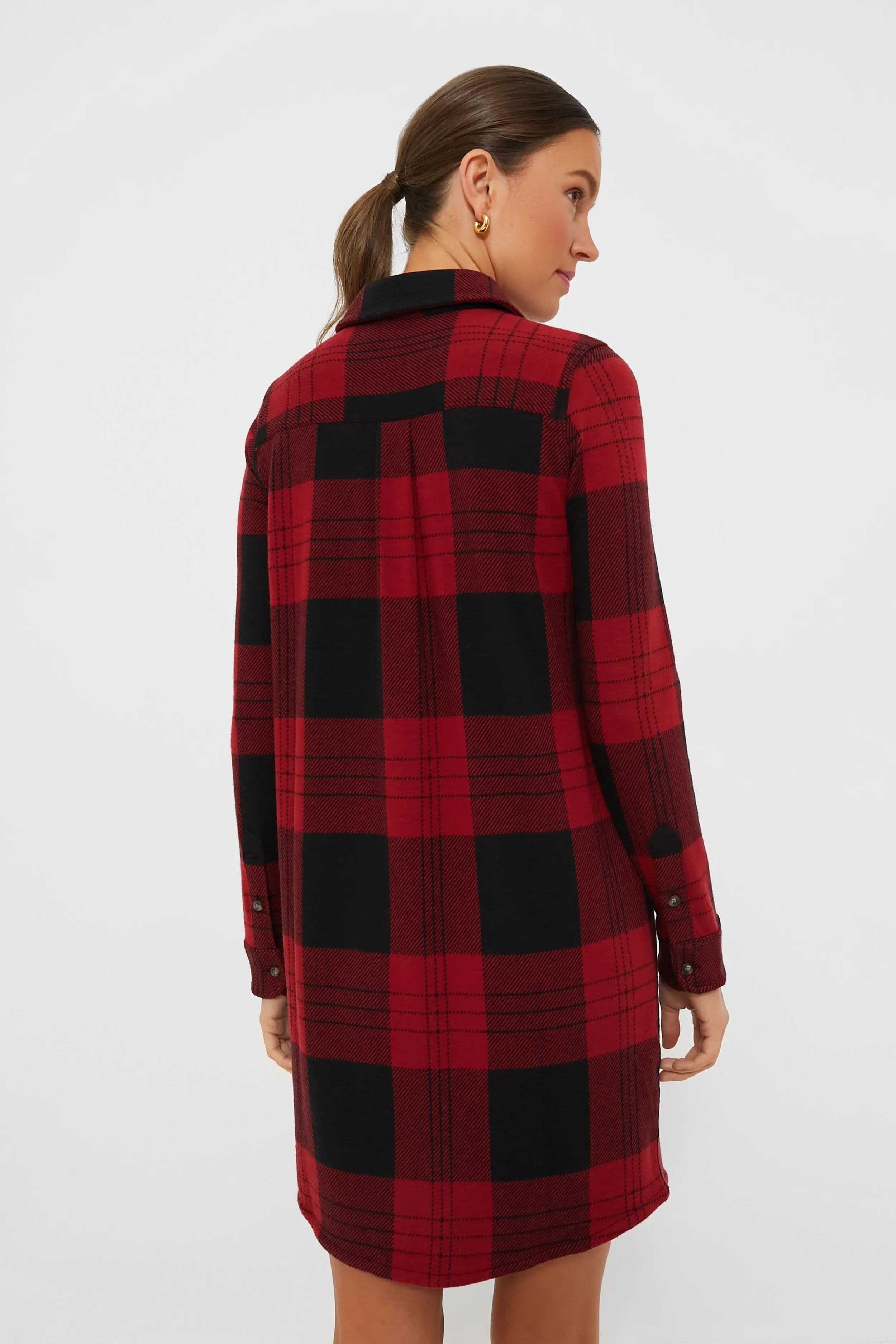 Orchard House Plaid Legend Sweater Dress