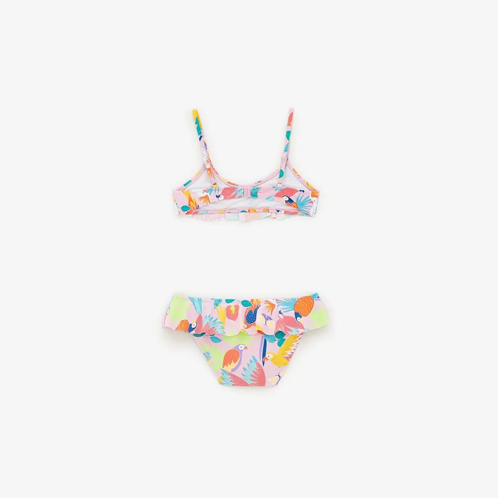 Parrot bikini for kids