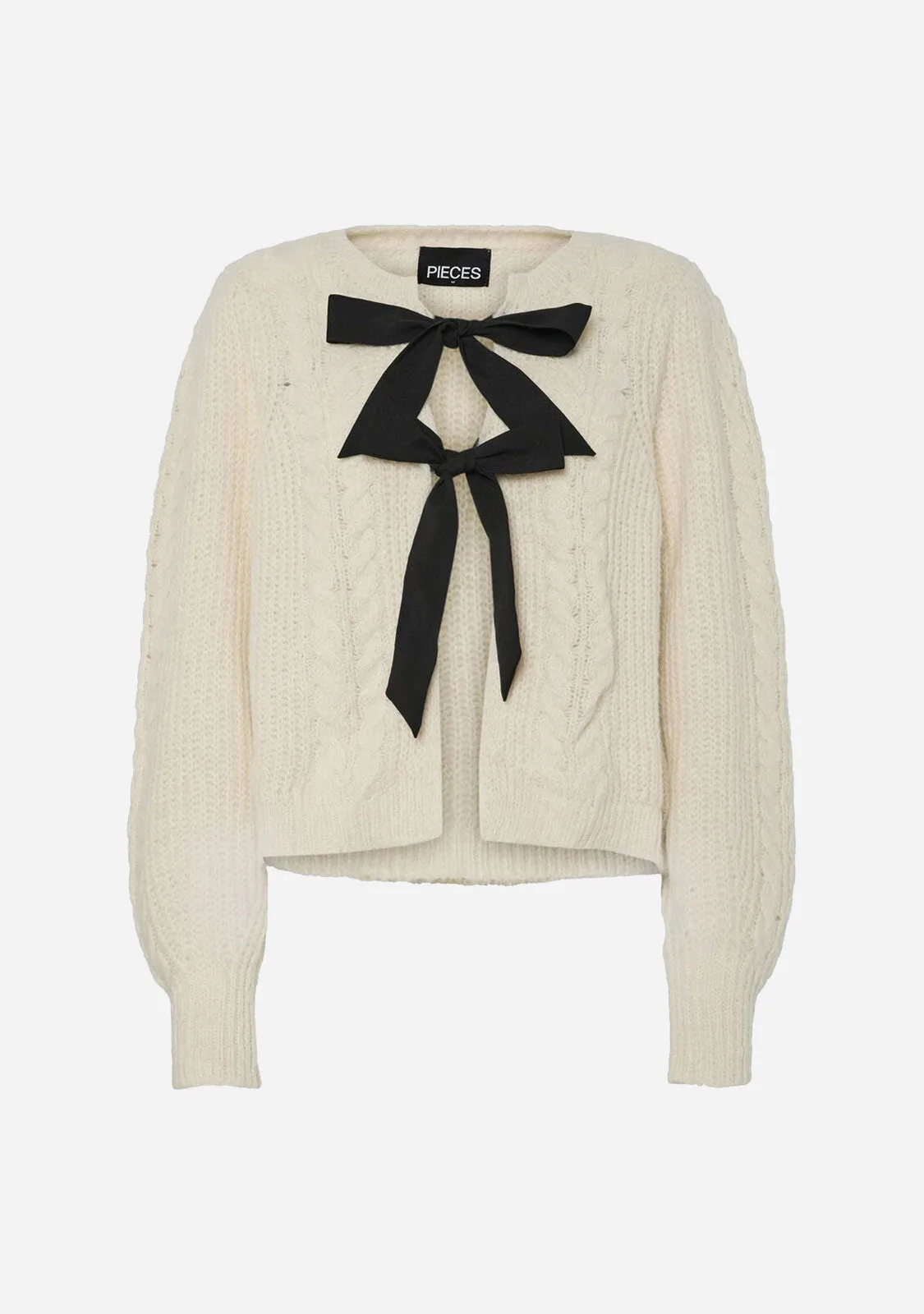 PC Row Bow Knit Sweater