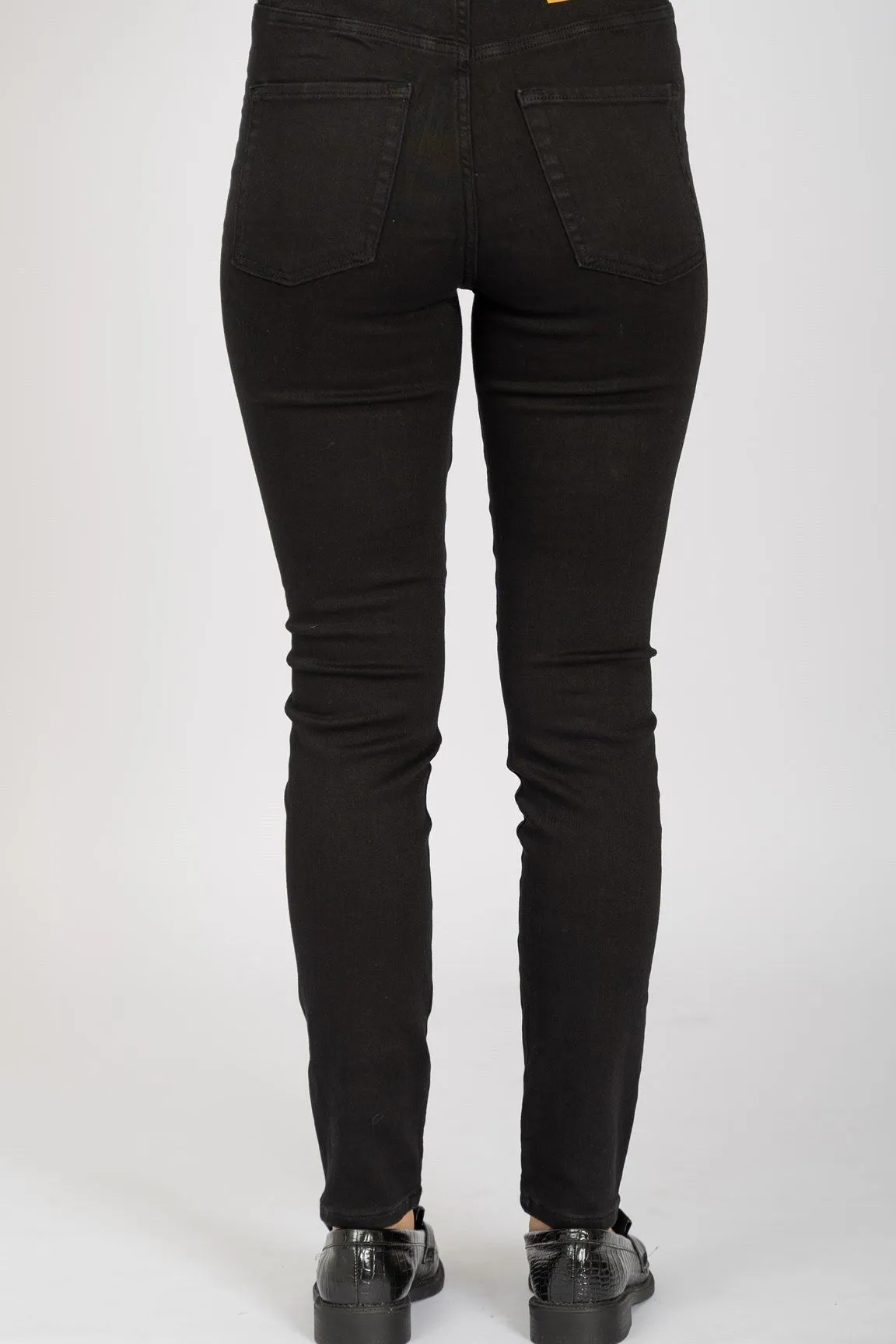 Performance Skinny Jeans - Black Denim