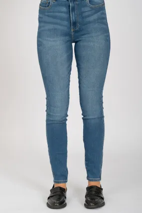 Performance Skinny Jeans - Light Blue Denim