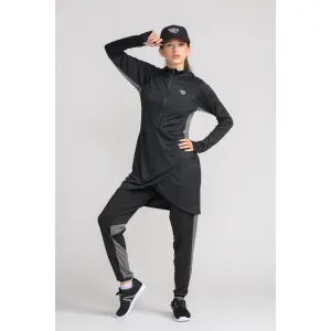 Performance Tech Hooded Top - Black