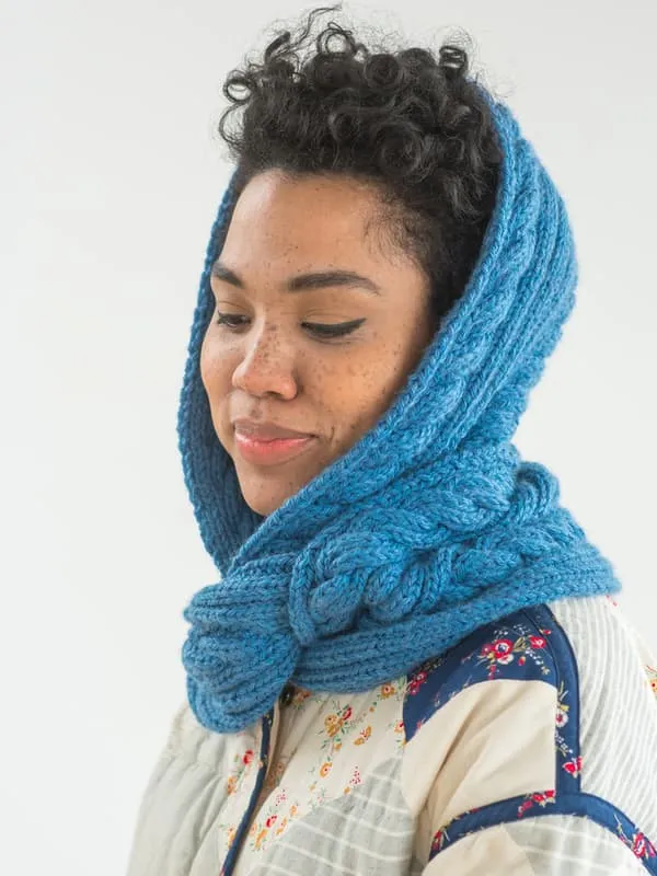 Perry Hooded Cowl by the Berroco Design Team  *Free Pattern*