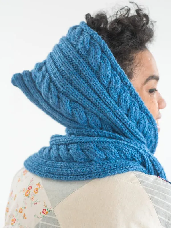 Perry Hooded Cowl by the Berroco Design Team  *Free Pattern*