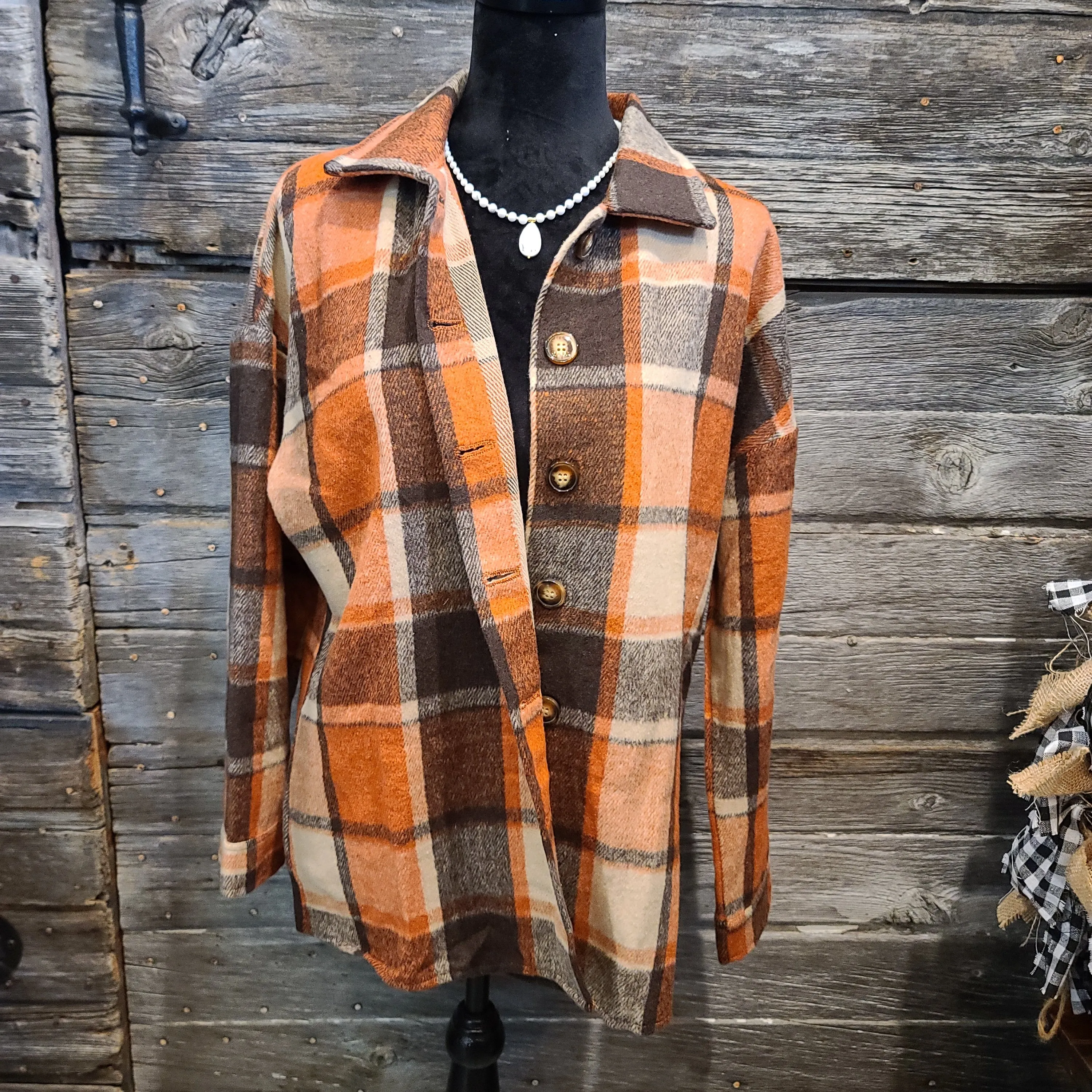 Plaid Flannel Shacket