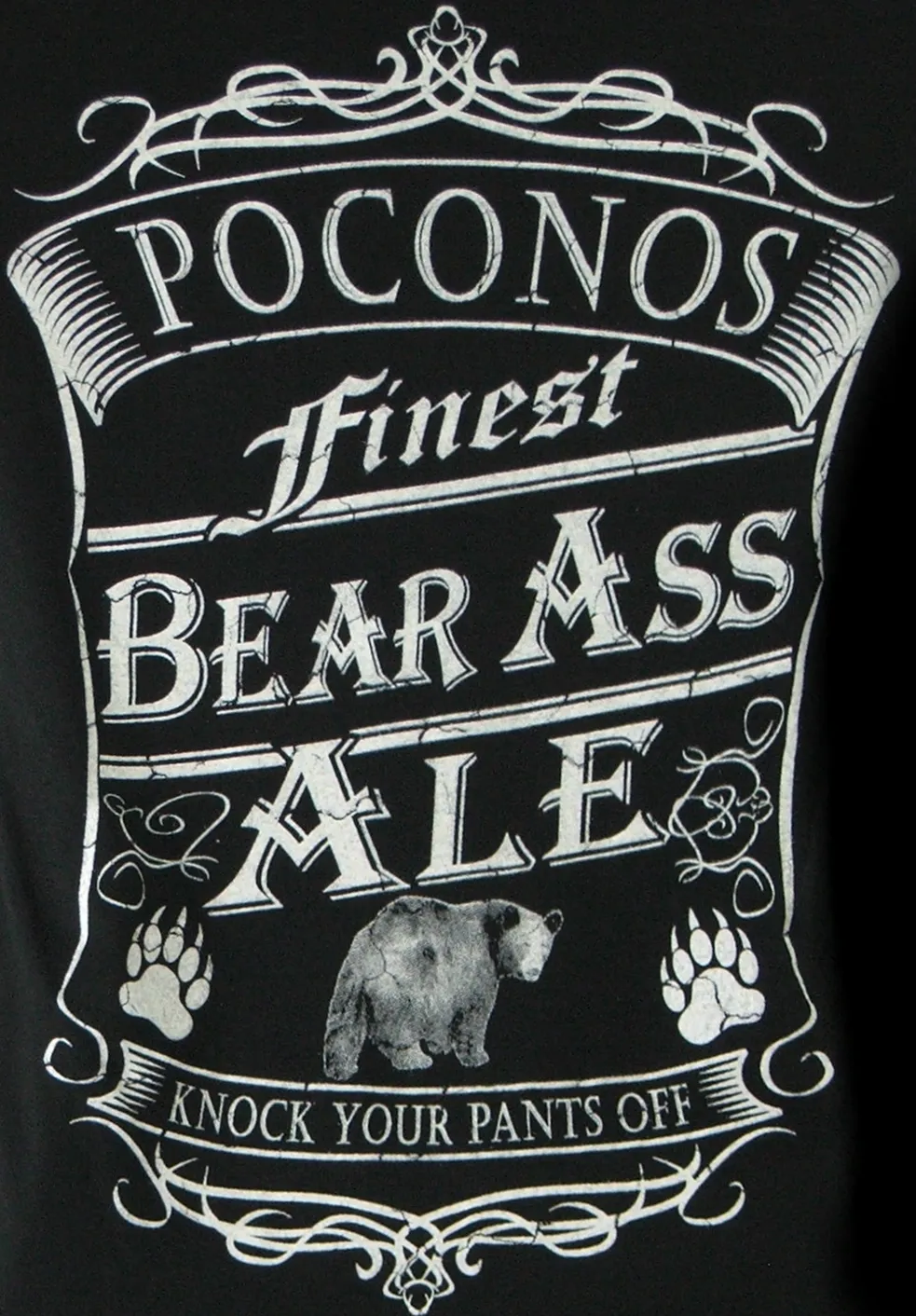 Pocono Mountains Bear Ass Ale Classic Pullover Hoodie