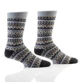 "Black Softies" Crew Socks by YO Sox - Large