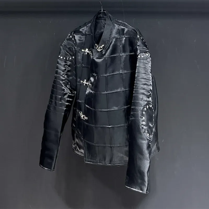 Rivet Metal Darkwear Loose Jacket