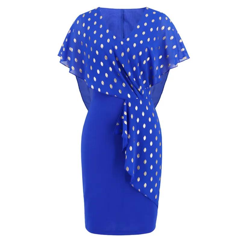 Royal Blue Bodycon Dress | Gilded Smock