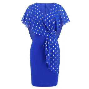 Royal Blue Bodycon Dress | Gilded Smock