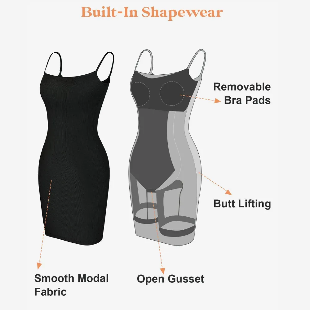 Sculpting Shapewear Lounge Dress