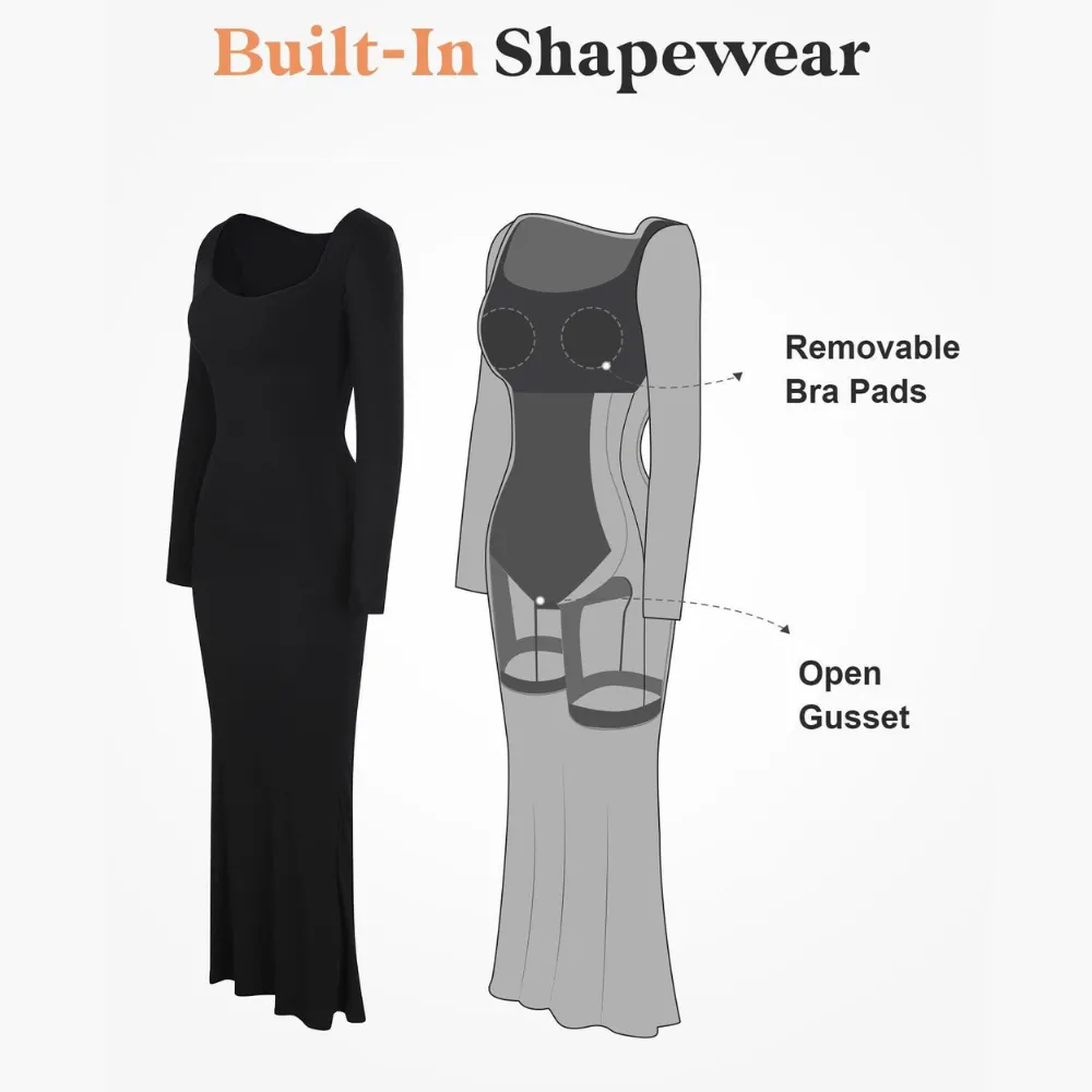 Sculpting Shapewear Lounge Dress