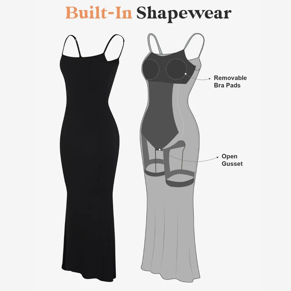 Sculpting Shapewear Lounge Dress