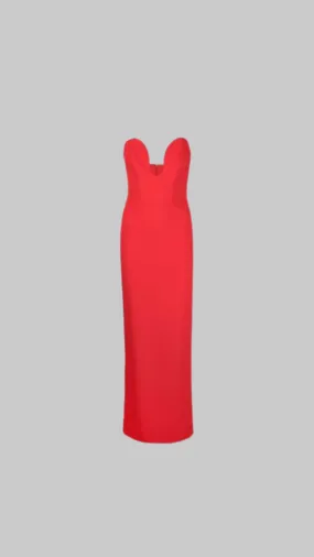 Solace London Audrey Strapless Maxi