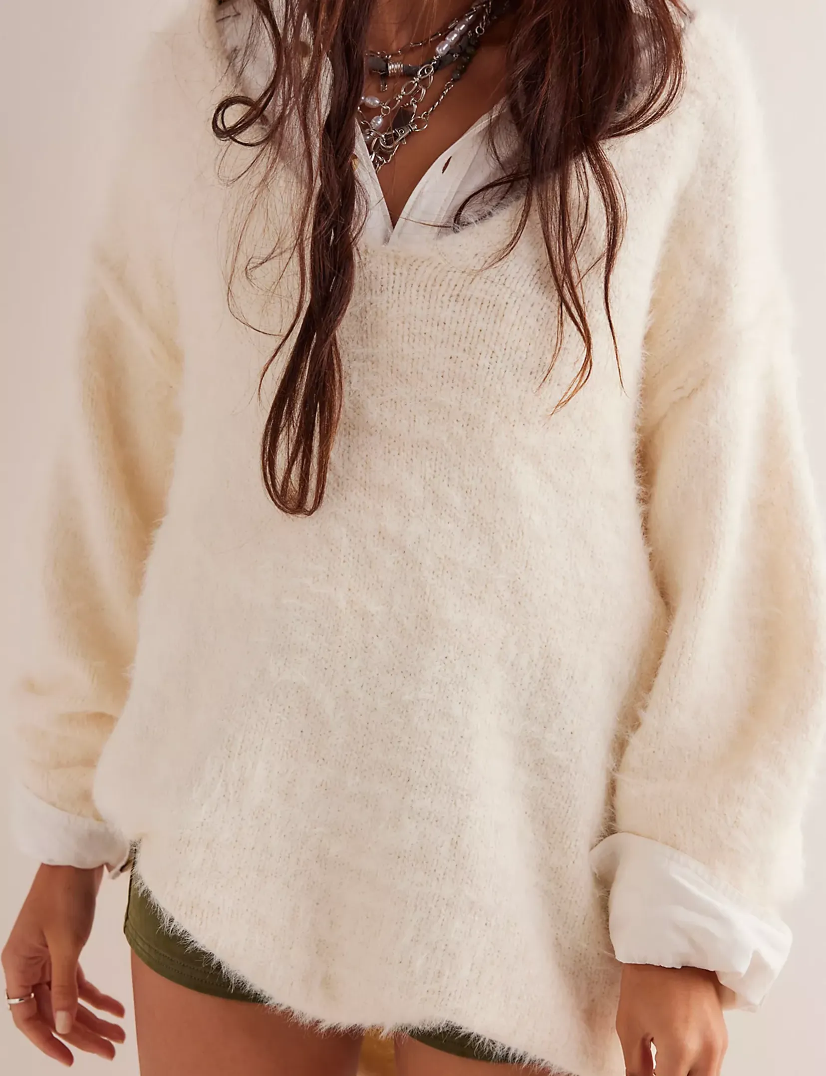 Sparrow Pullover, Ivory