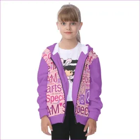 Speak-Over Kids Heavy Fleece Zip Up Hoodie