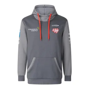 St George Illawarra Dragons  Pullover Hoodie Grey/Red   Adult