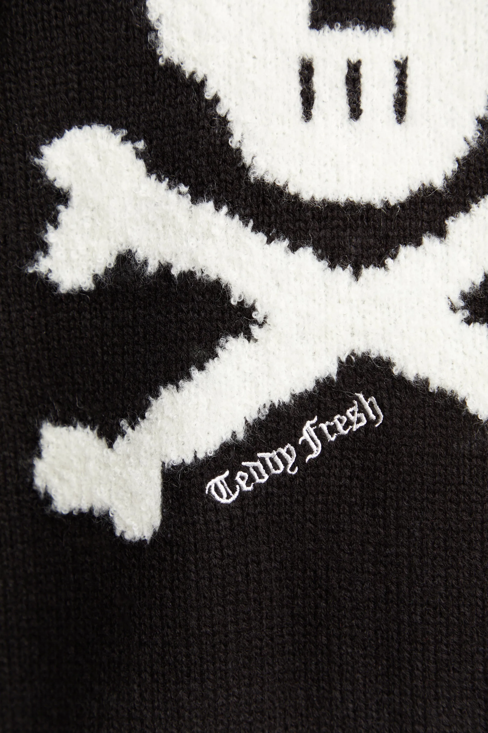 Teddy Skull And Crossbones Sweater