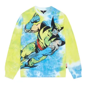 TF x Marvel Wolverine Tie Dye Crewneck