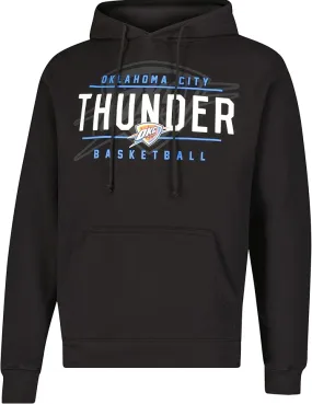 Ultra Game NBA Official Men's Super Soft Get Right Hoodie Sweatshirt, Oklahoma City Thunder, Black|Oklahoma City Thunder