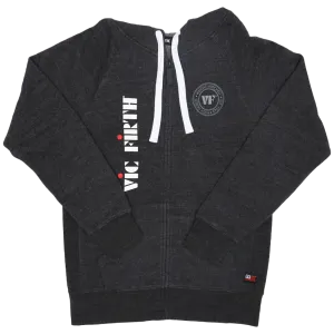 Vic Firth Zip Up Logo Hoodie